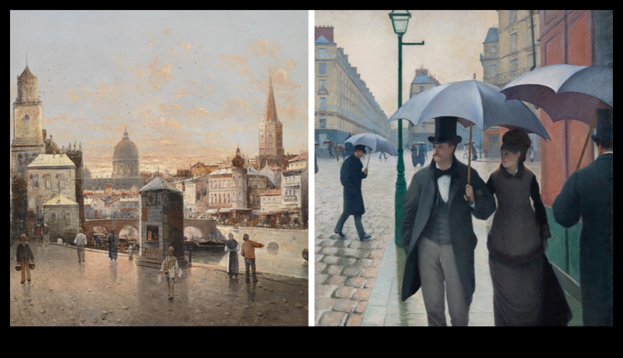 Pilsētas realitātes: reālisma pilsētas ainavu izpēte