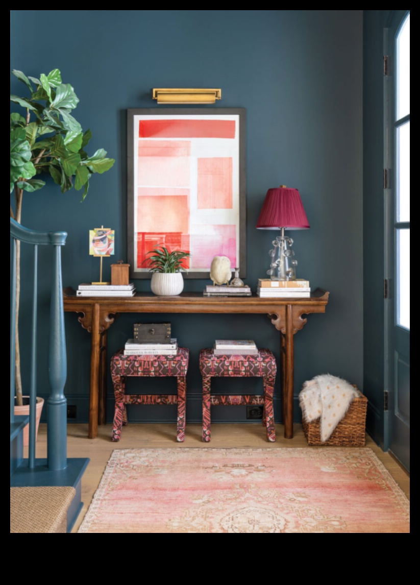 Drosmīgas krāsas dzīvīgam mājas dekoram