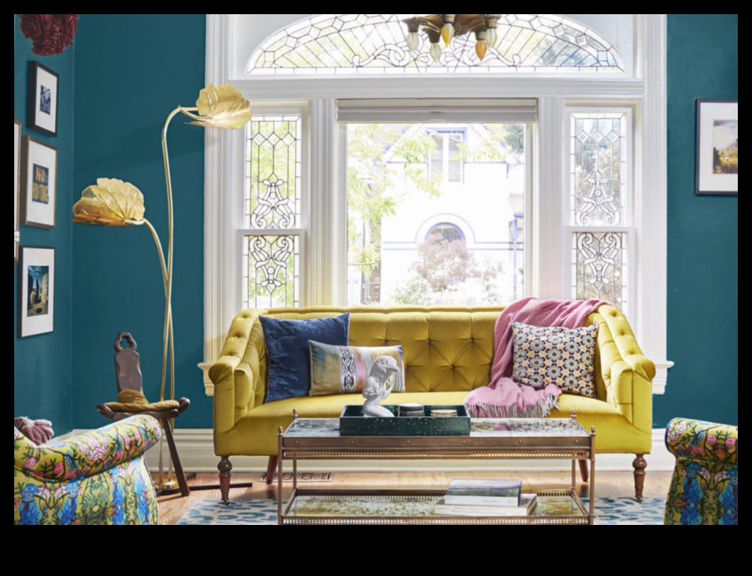 Drosmīgas krāsas dzīvīgam mājas dekoram