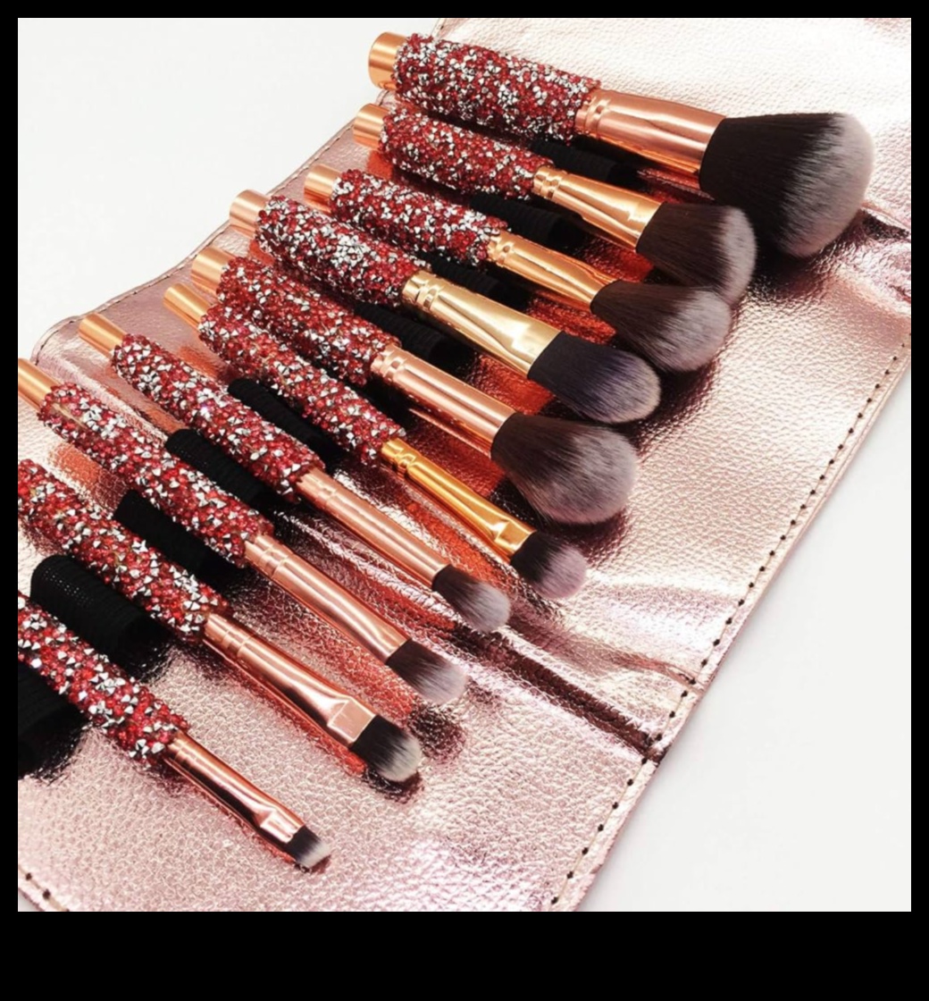 Krāšņi dārgakmeņi: dārgakmeņiem inkrustētu grima rīku izpēte greznības cienītājiem