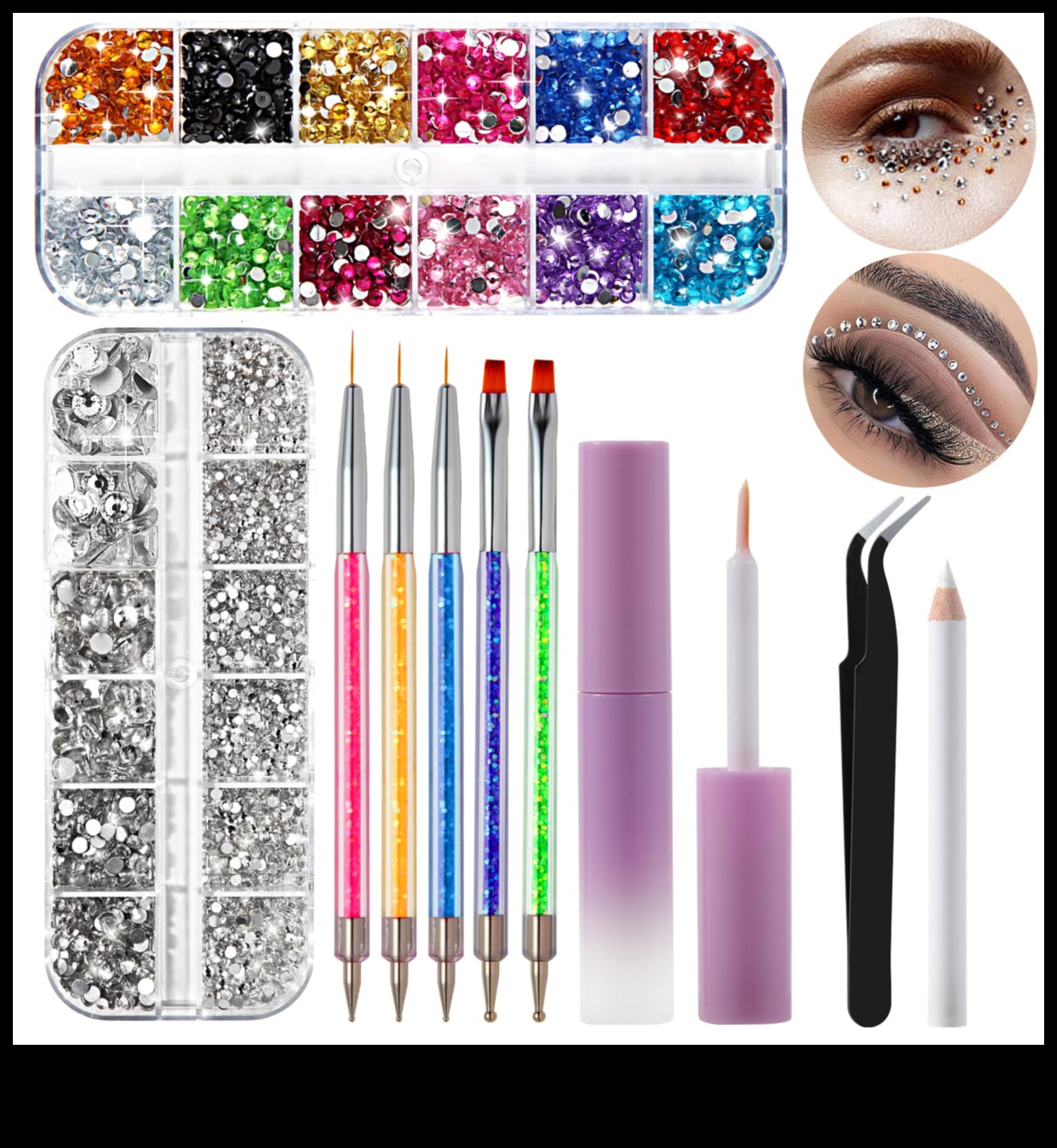 Krāšņi dārgakmeņi: dārgakmeņiem inkrustētu grima rīku izpēte greznības cienītājiem