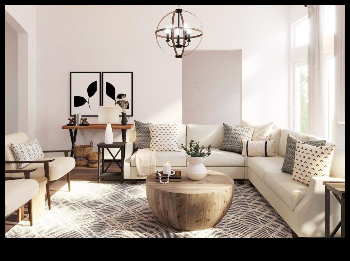 Uzlabojiet savu māju ar dabīgiem interjera elementiem