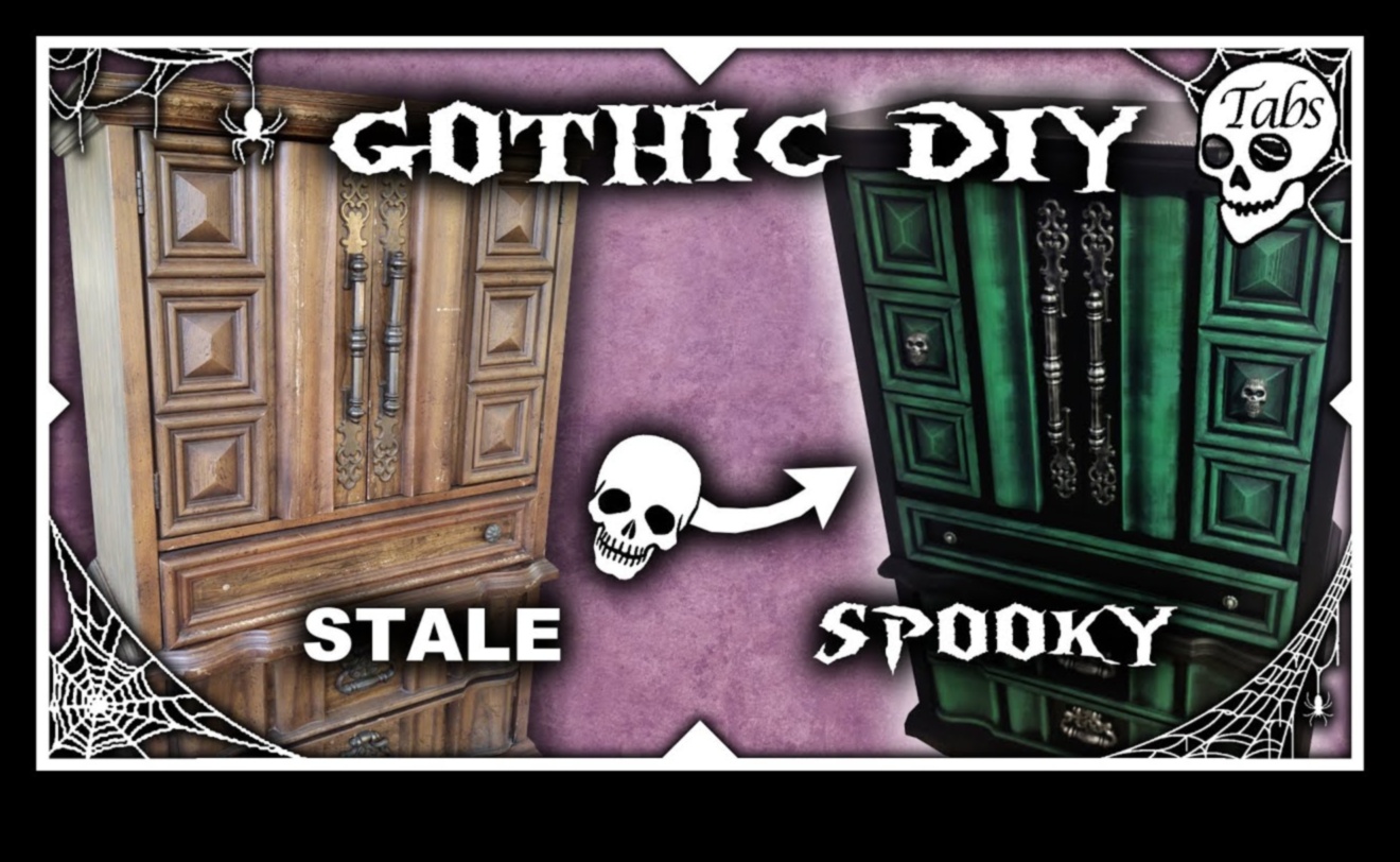 DIY apģērbi un aksesuāri, iedvesmojoties no gotikas modes