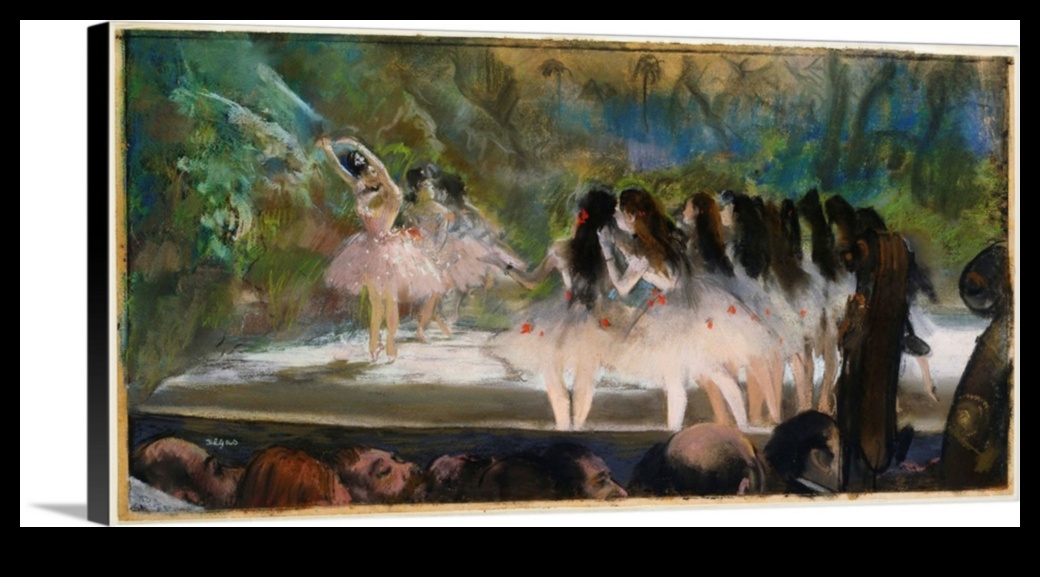 Baletiskais skaistums: deju tēmas rokoko mākslinieciskajos attēlos