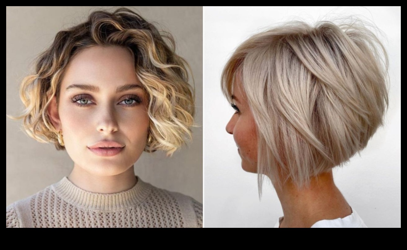Jaukas un elegantas: īsas frizūras rotaļīgai noskaņai