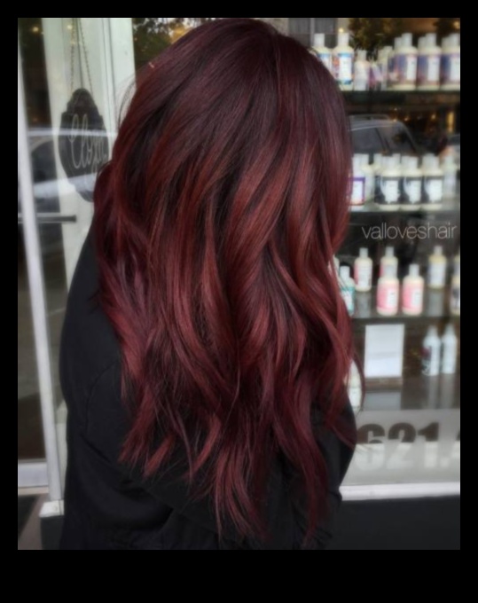 Crimson Perfection: Nevainojami sarkanā un kastaņbrūnā nokrāsa