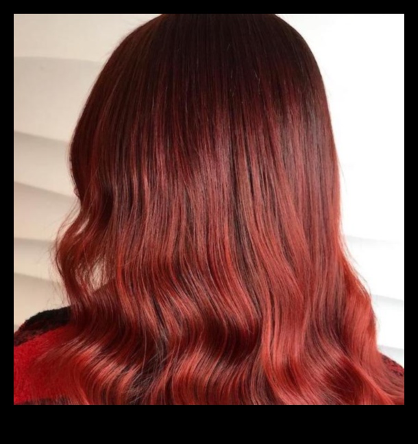 Crimson Perfection: Nevainojami sarkanā un kastaņbrūnā nokrāsa