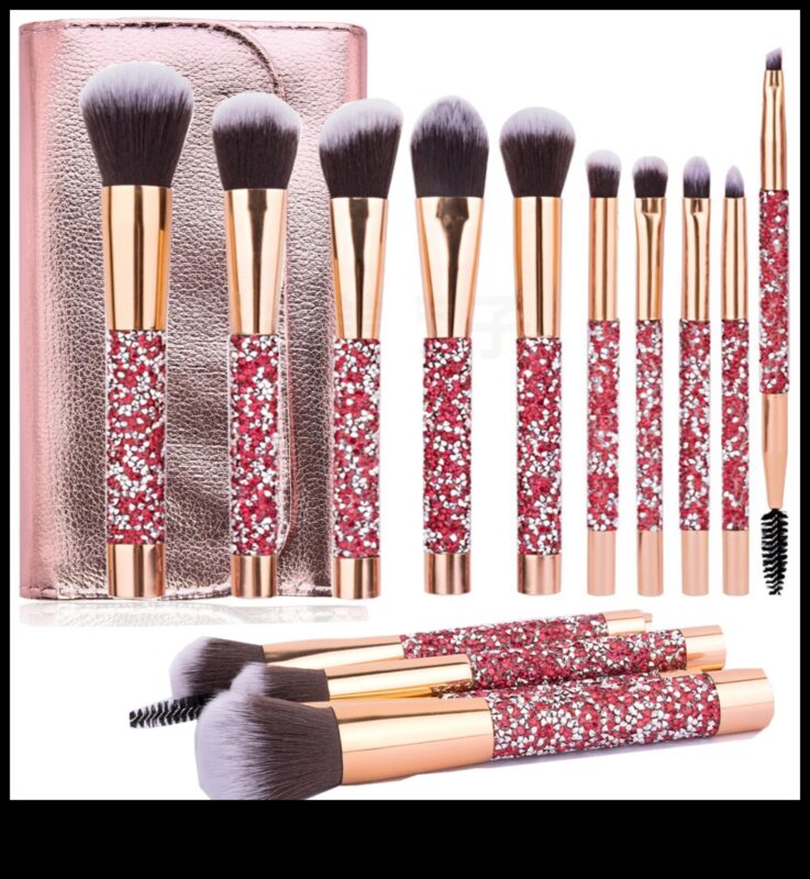 Krāšņi dārgakmeņi: dārgakmeņiem inkrustētu grima rīku izpēte greznības cienītājiem