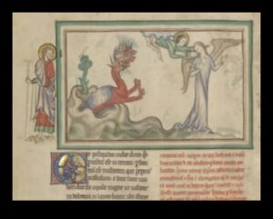 Monumentālie manuskripti: liela mēroga apgaismojums gotiskajās grāmatās