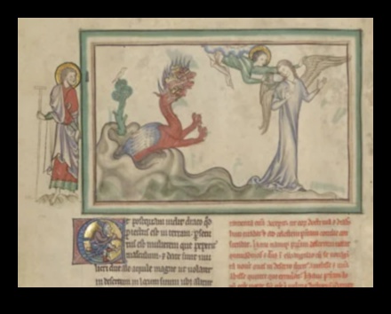 Monumentālie manuskripti: liela mēroga apgaismojums gotiskajās grāmatās