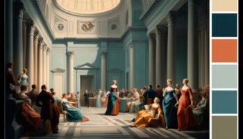 Neoklasicisma palete: racionāla skaistuma krāsu izpēte