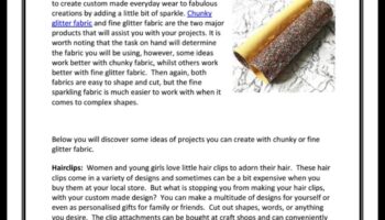 Izgreznotu tekstilizstrādājumu izgatavošanas paņēmieni: auduma mirdzuma piešķiršana