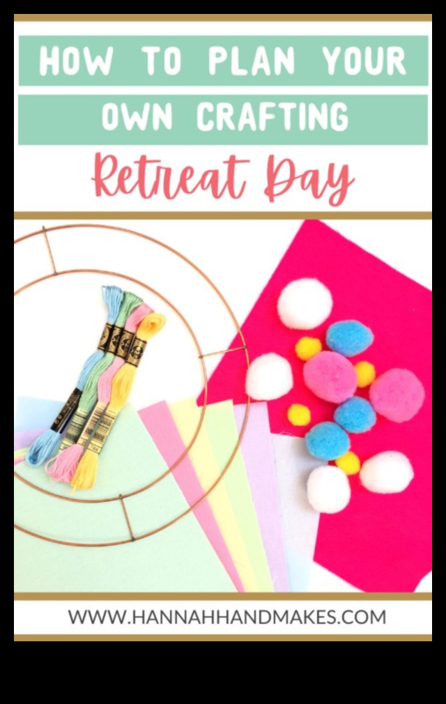 DIY Crafting Techniques Retrīts: bēgšana radošumā un mācībās