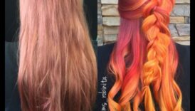 Saulrieta iedvesmots: siltas un ugunīgas matu krāsas idejas