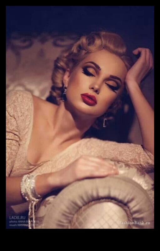 Vintage Hollywood Glam: retro blondās frizūras mūžīgam skaistumam